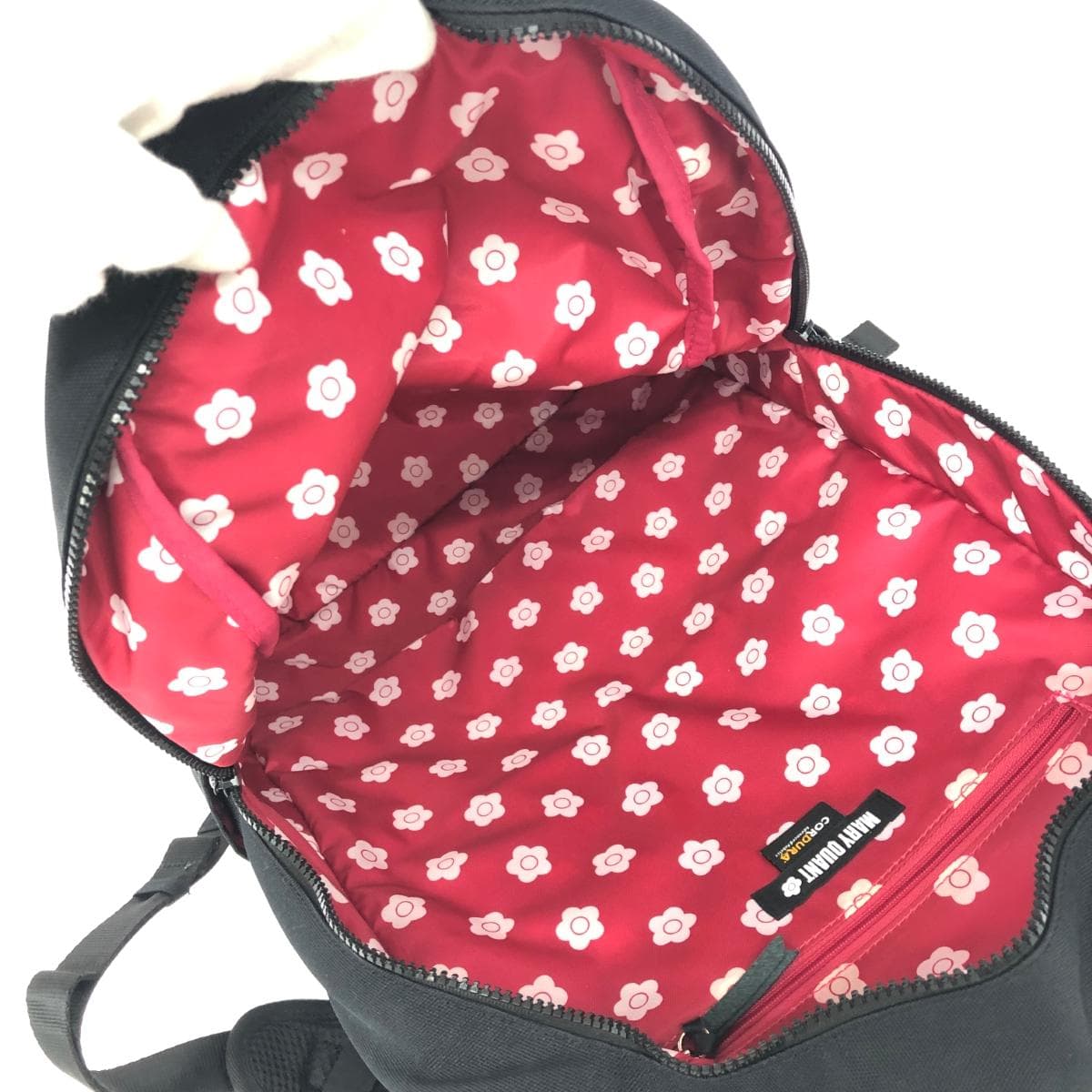 MARY QUANT Backpack Cordura Nylon Black Ladies 6