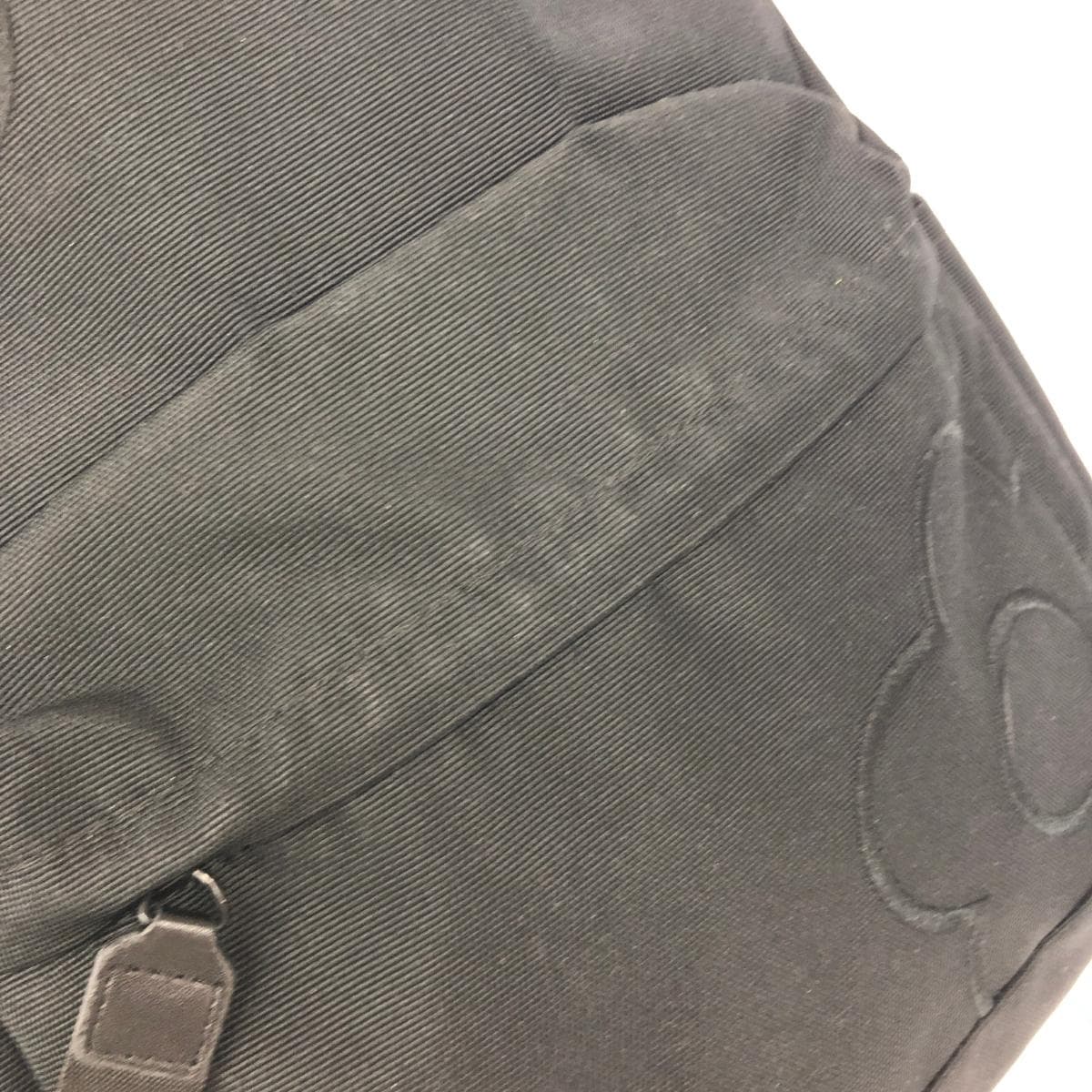 MARY QUANT Backpack Cordura Nylon Black Ladies 7