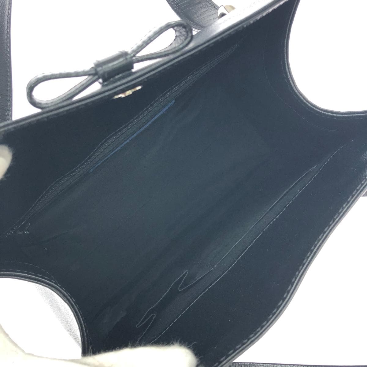 M's GRACY Handbag Leather/Formal Black Women's 7