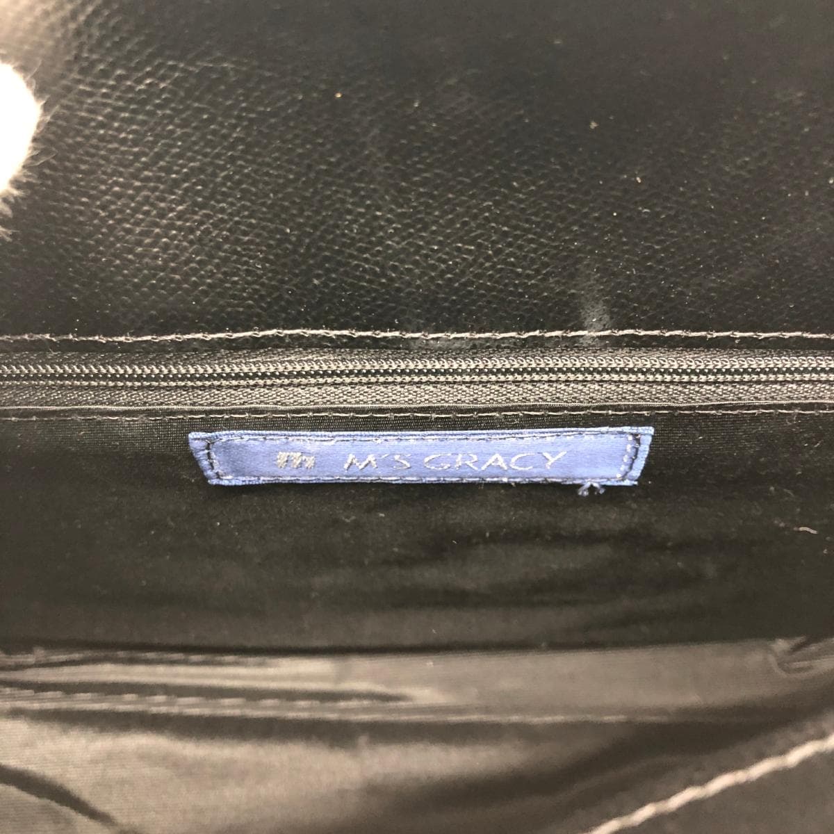 M's GRACY Handbag Leather/Formal Black Women's 9