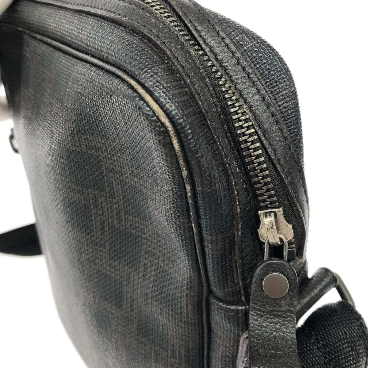 dunhill Dunhill Shoulder Bag PVC Brown Men's 6