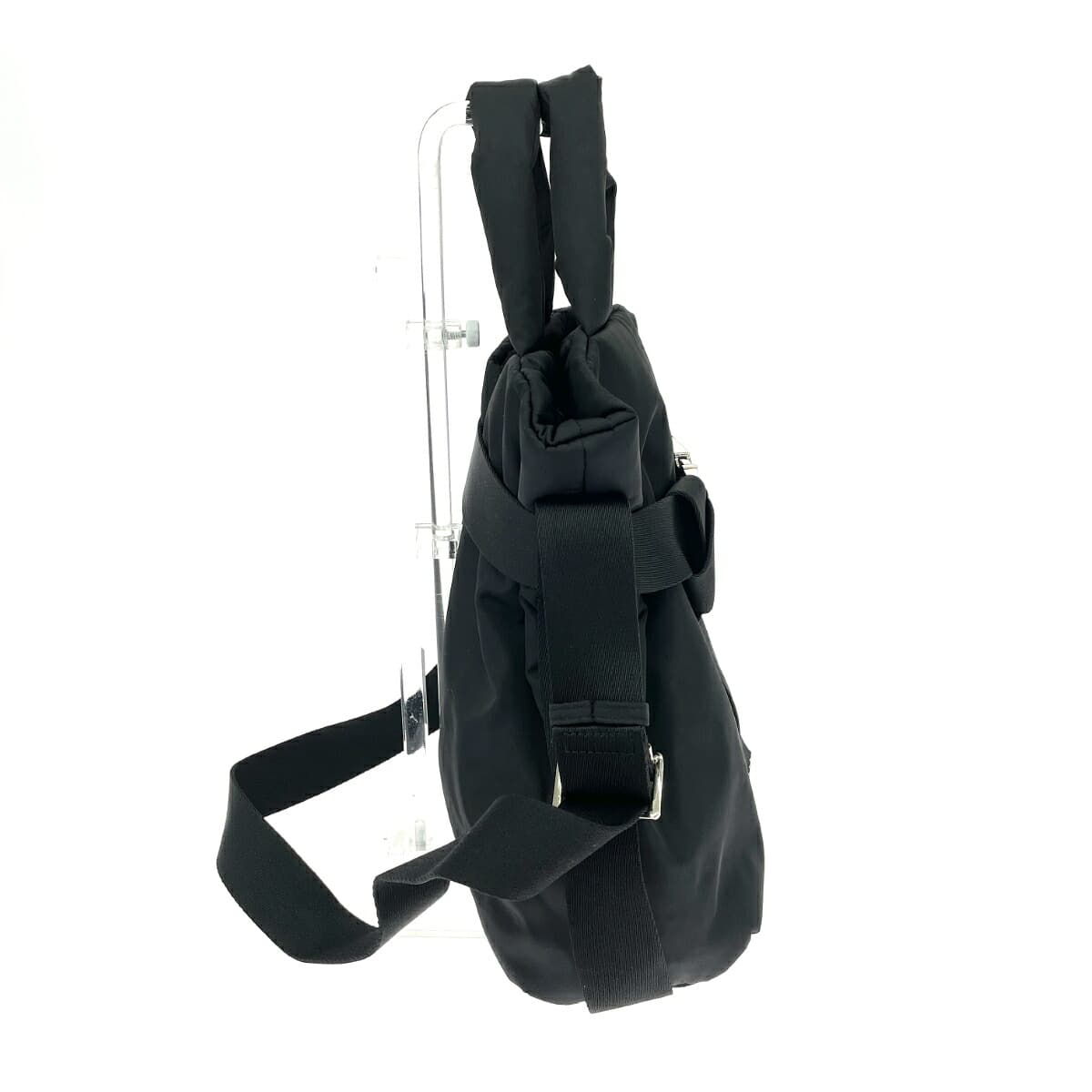 Outdoor Products 2WAY Bag Good Condition Belt Design Nylon Black Ladies 2