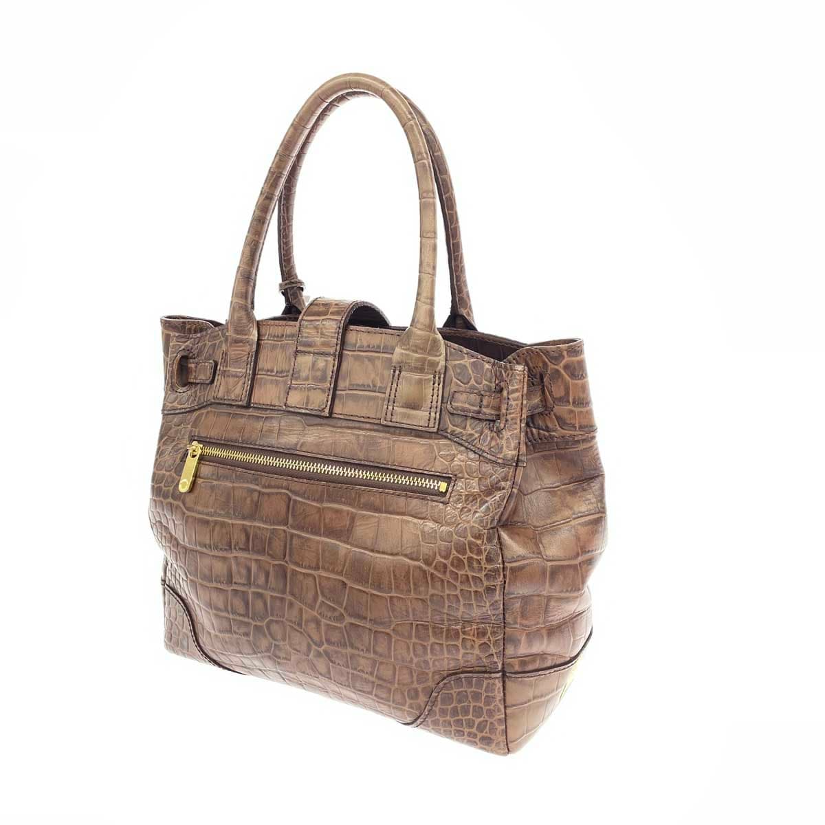 A.D.M.J (Accessoires De Mademoiselle) Accessoires De Mademoiselle Jap Tote Bag Leather Brown Ladies 3