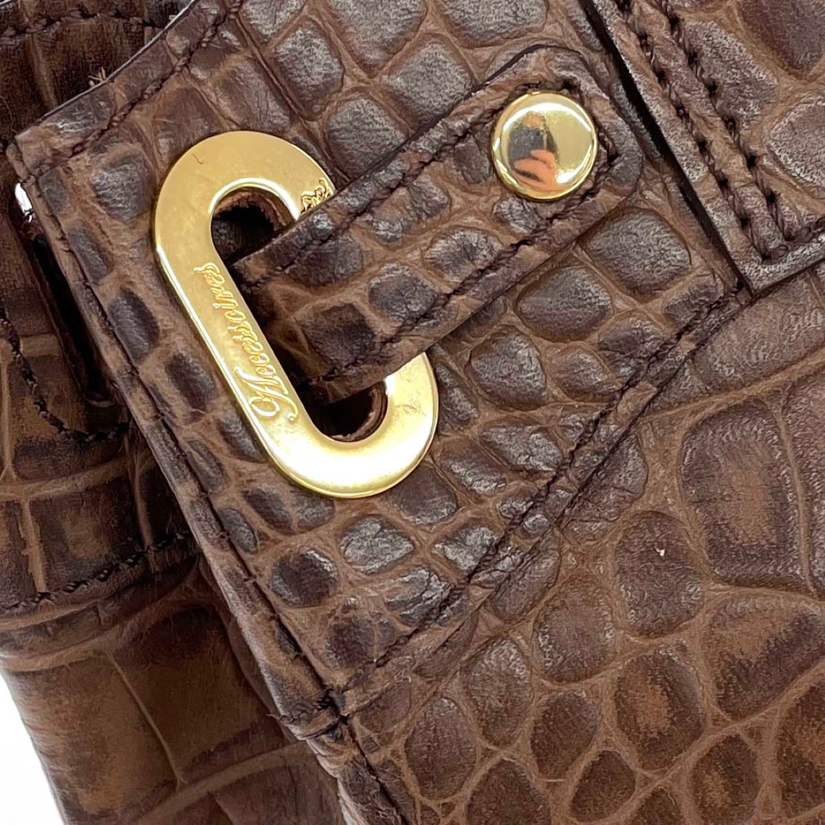 A.D.M.J (Accessoires De Mademoiselle) Accessoires De Mademoiselle Jap Tote Bag Leather Brown Ladies 6