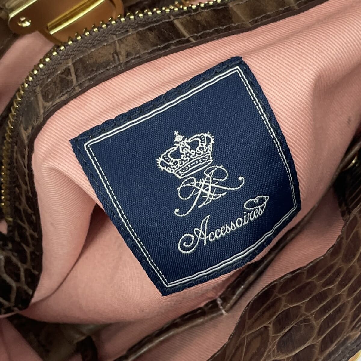 A.D.M.J (Accessoires De Mademoiselle) Accessoires De Mademoiselle Jap Tote Bag Leather Brown Ladies 7