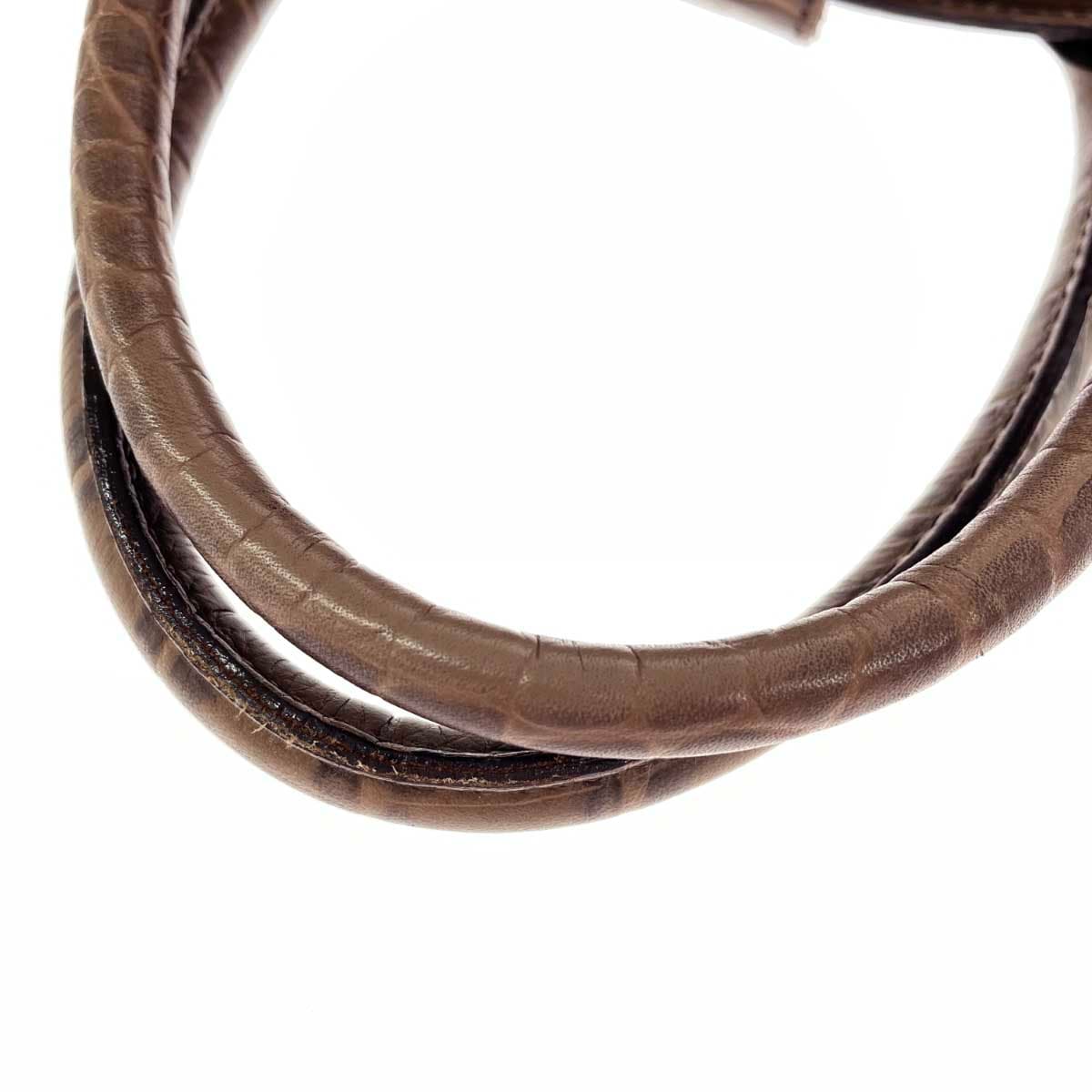 A.D.M.J (Accessoires De Mademoiselle) Accessoires De Mademoiselle Jap Tote Bag Leather Brown Ladies 9