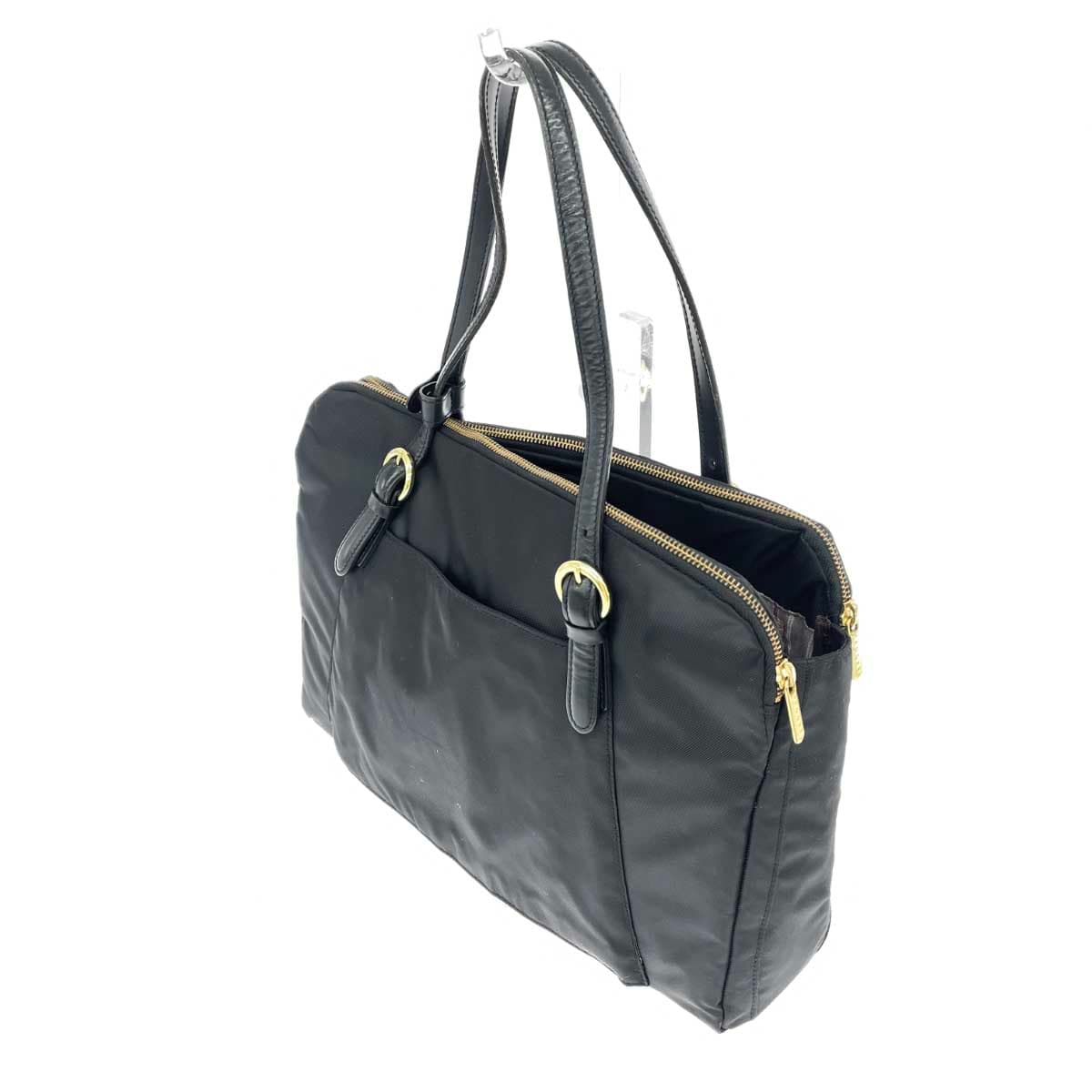 PROGRES Progress Tote Bag Nylon Black Women's 3