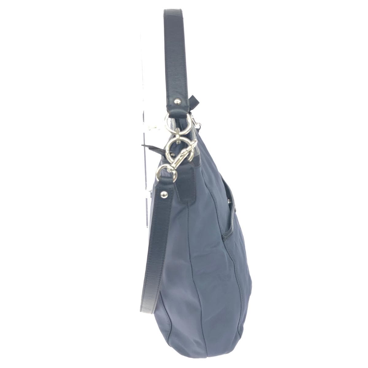 COACH 2WAY Shoulder Bag Good Condition Nylon F32981 Navy Ladies 2