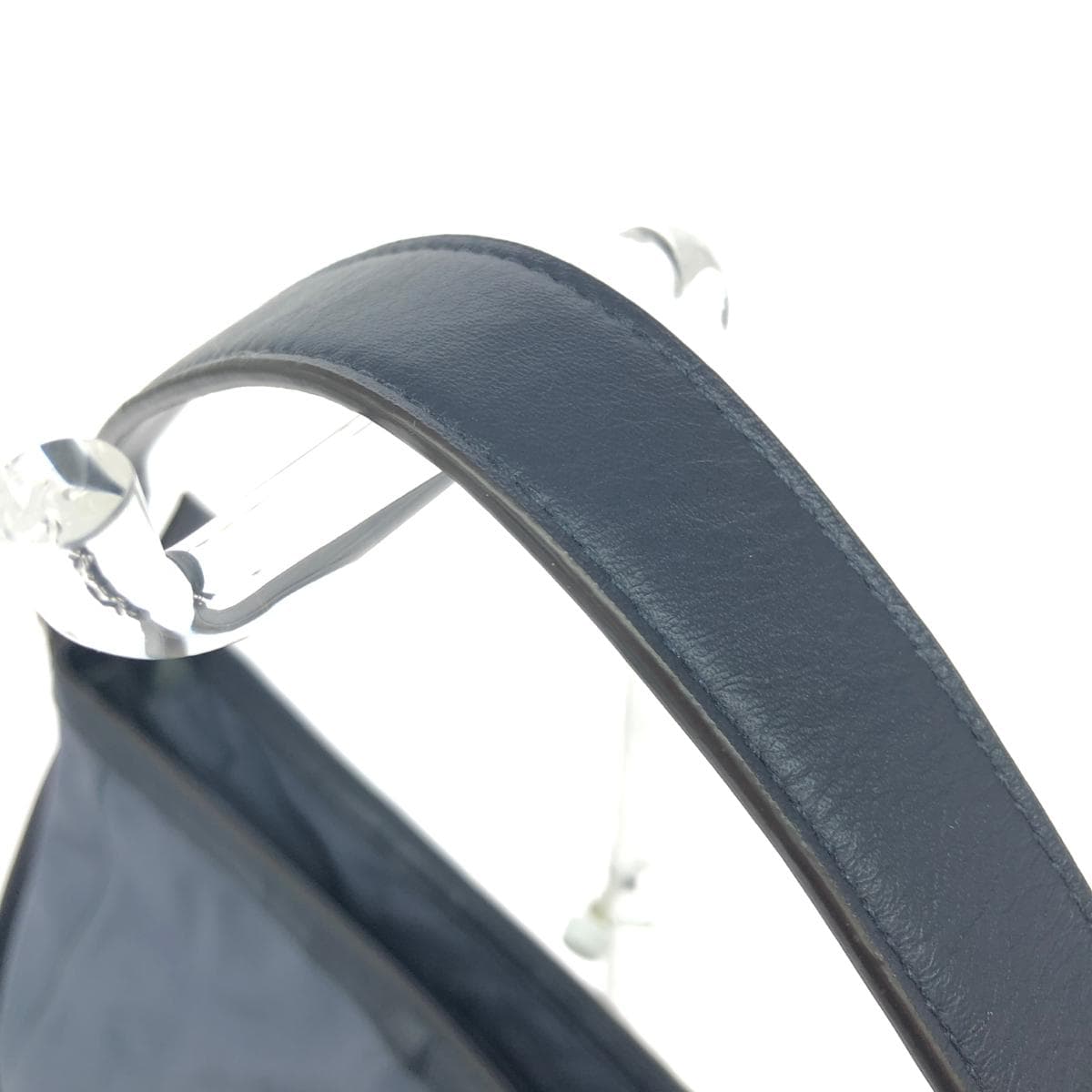 COACH 2WAY Shoulder Bag Good Condition Nylon F32981 Navy Ladies 4