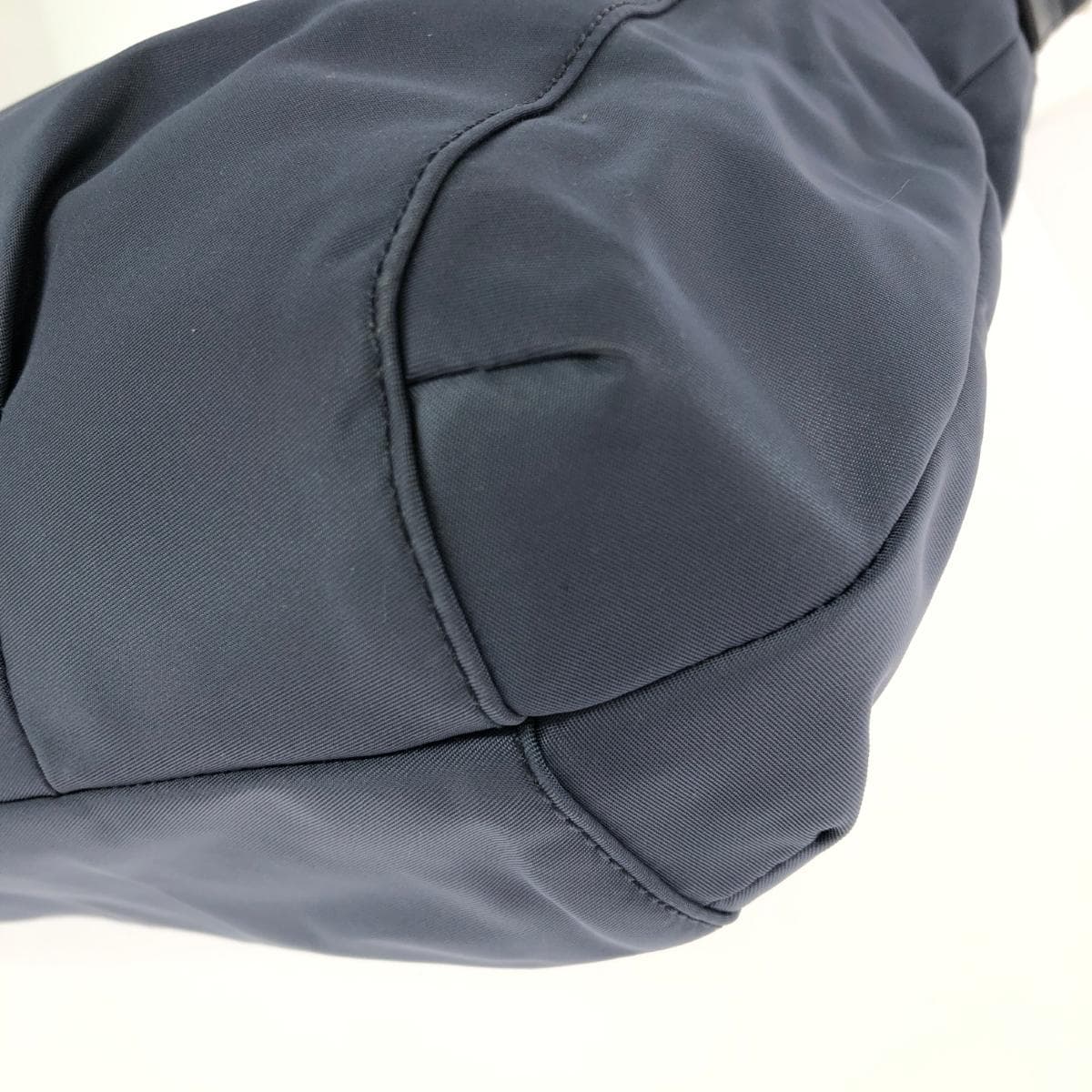 COACH 2WAY Shoulder Bag Good Condition Nylon F32981 Navy Ladies 8