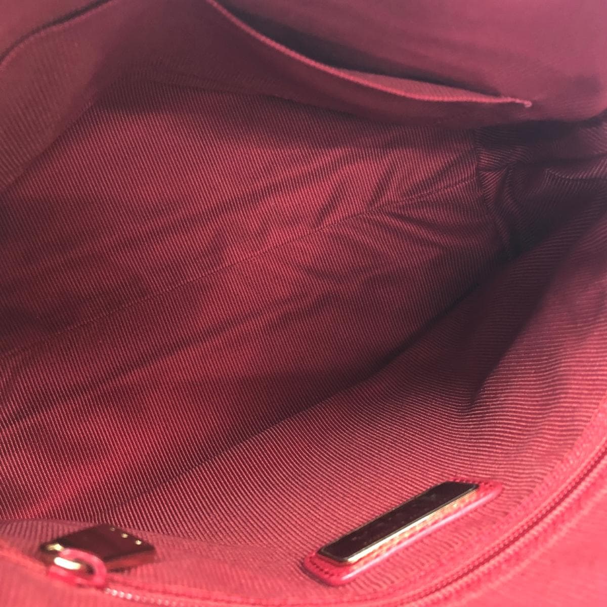 FURLA 2WAY Bag / Piper Leather Red Women's 5