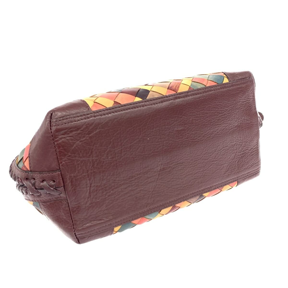 IBIZA Ibiza Handbag Good Condition Mesh/Leather Multicolor Women's 4