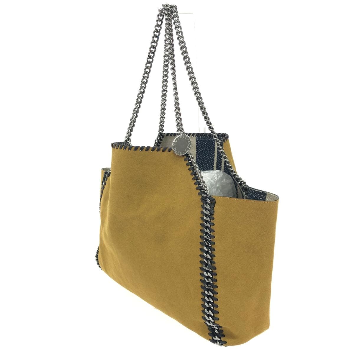 STELLA McCARTNEY Tote Bag Falabella Reversible/PVC 507185 Yellow Ladies 3
