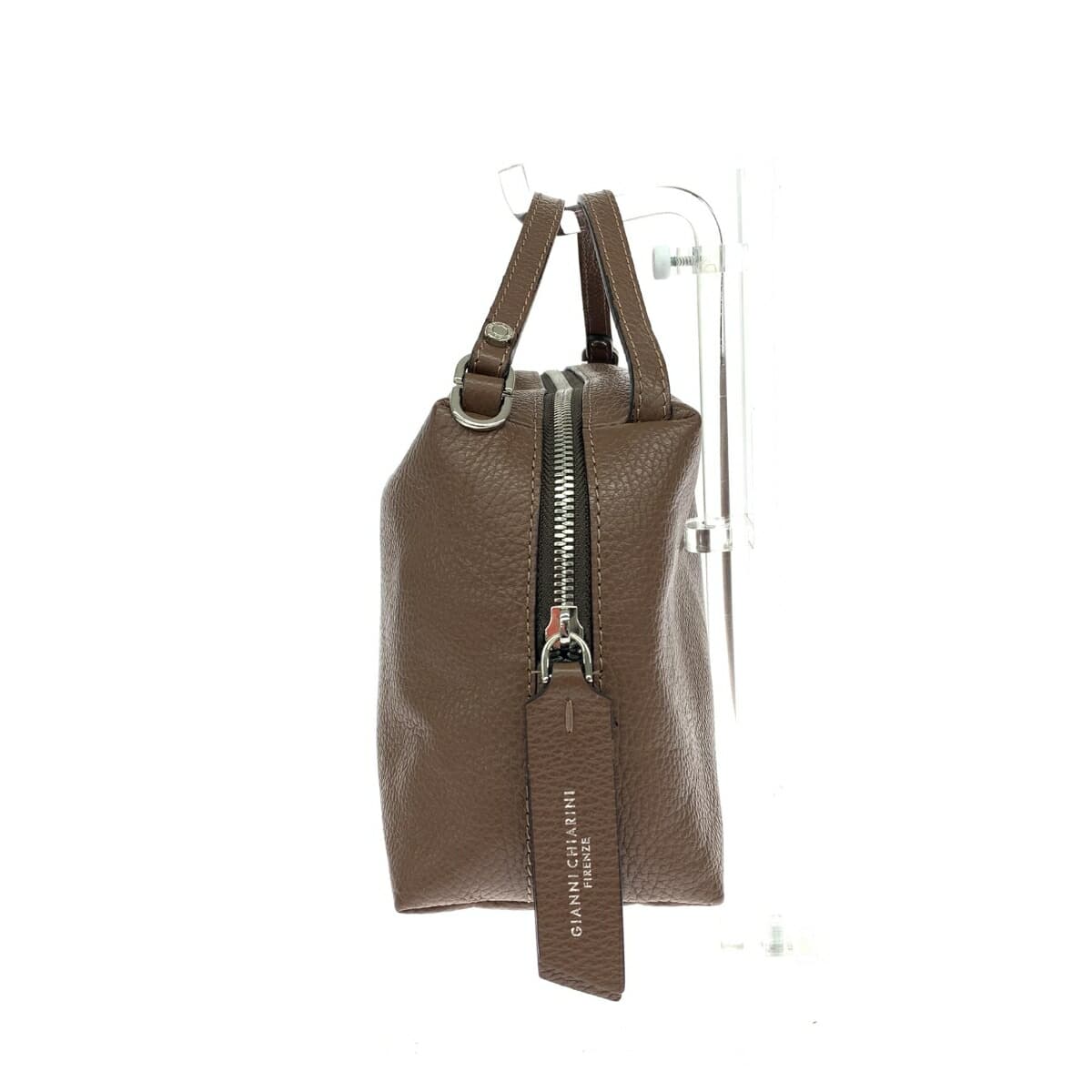 GIANNI CHIARINI 2WAY Handbag Leather Brown Women's 2