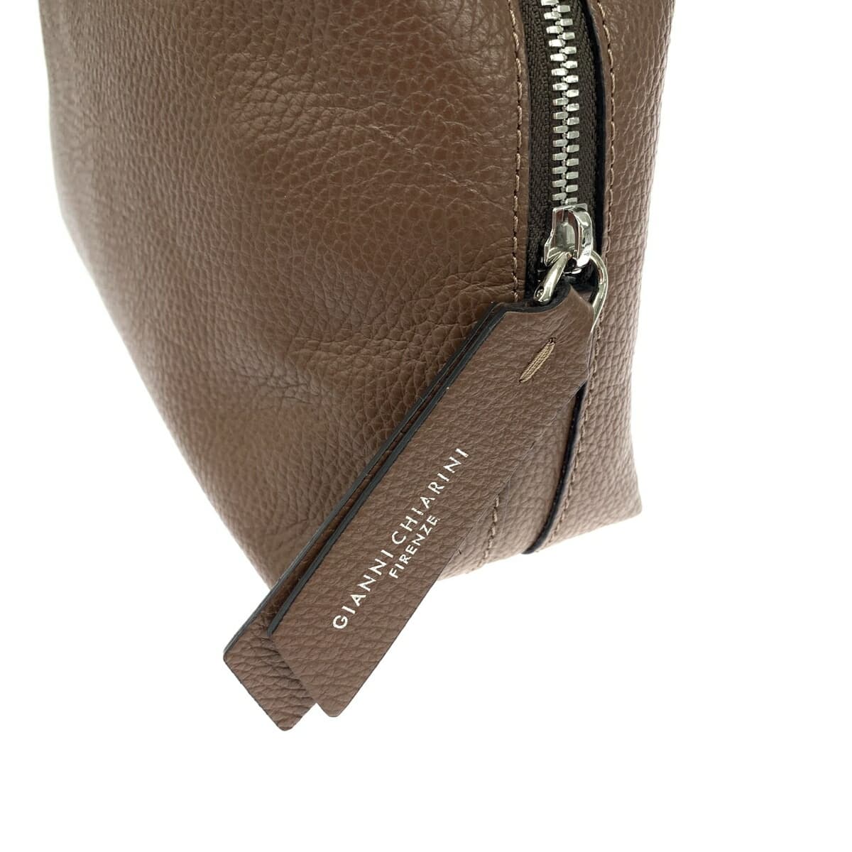 GIANNI CHIARINI 2WAY Handbag Leather Brown Women's 7