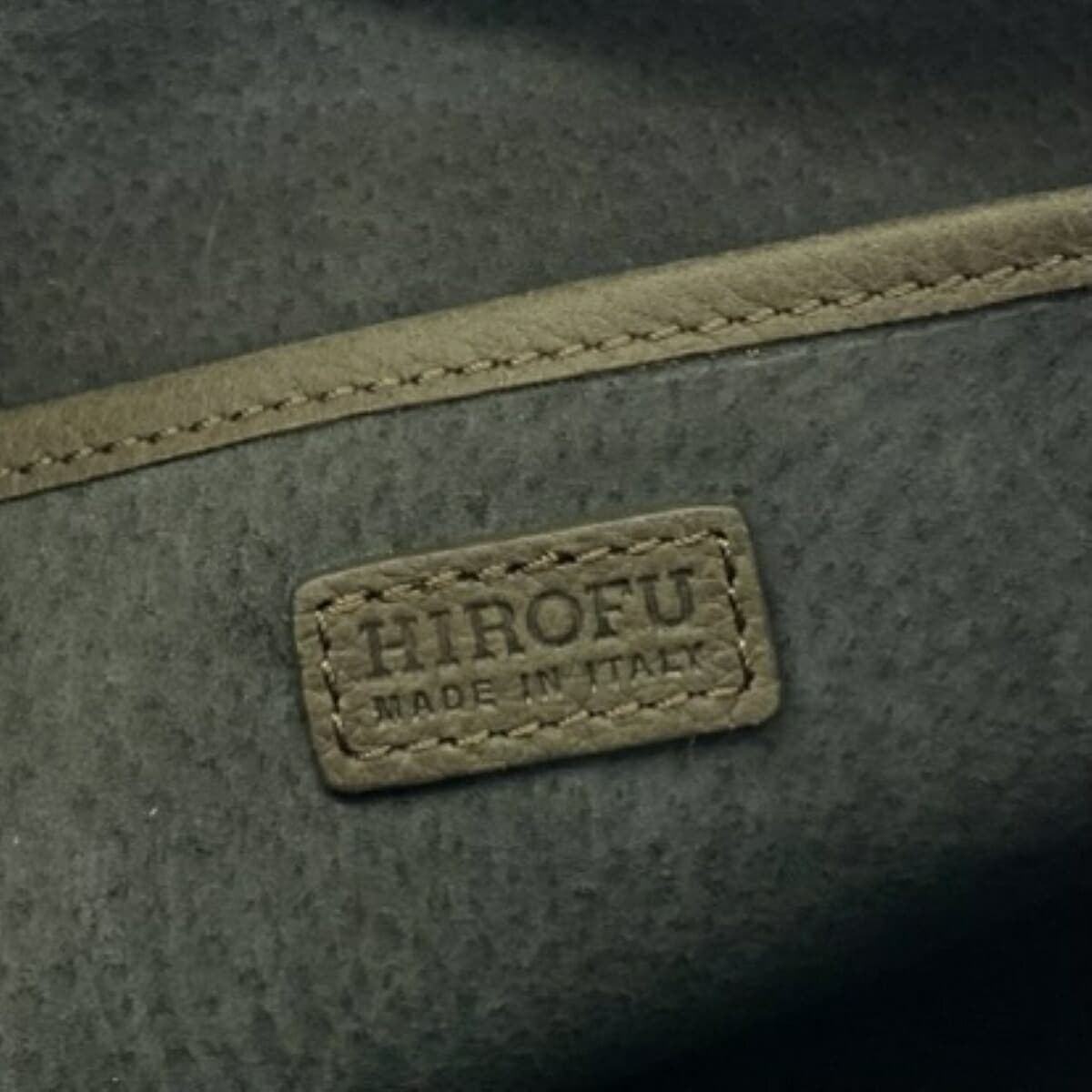 HIROFU Hirofu One Shoulder Bag / Altalena Excellent Condition Nubuck Leather / Retail Price ¥92,400 Khaki Women's 6