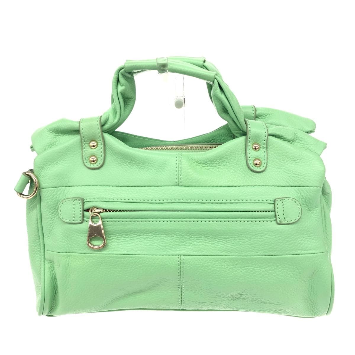 DIANA 2WAY bag like new leather green for women