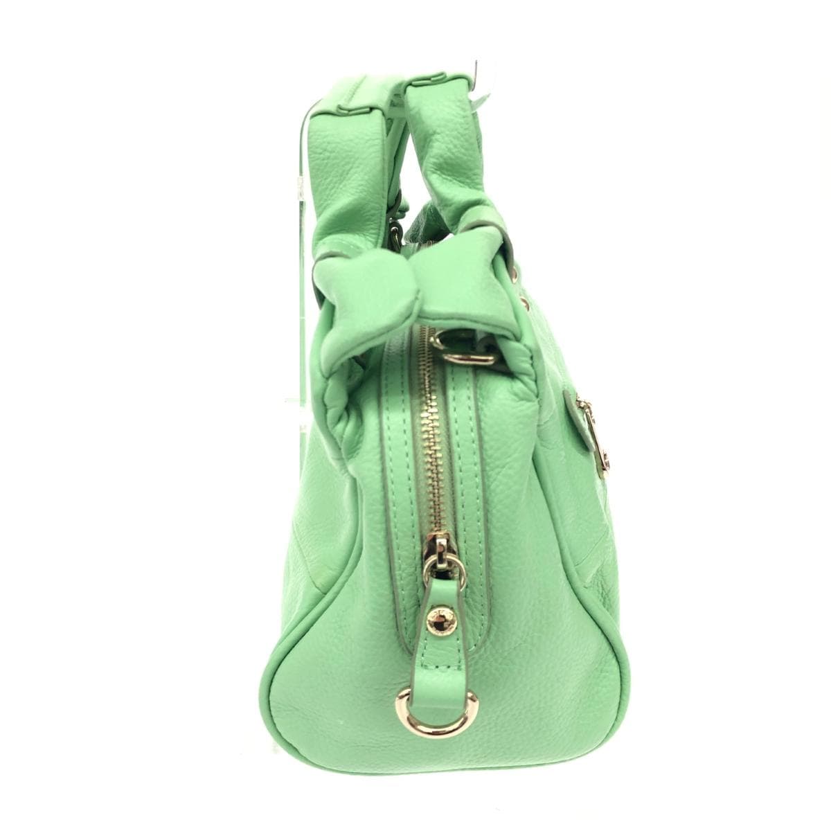 DIANA 2WAY bag like new leather green for women 2