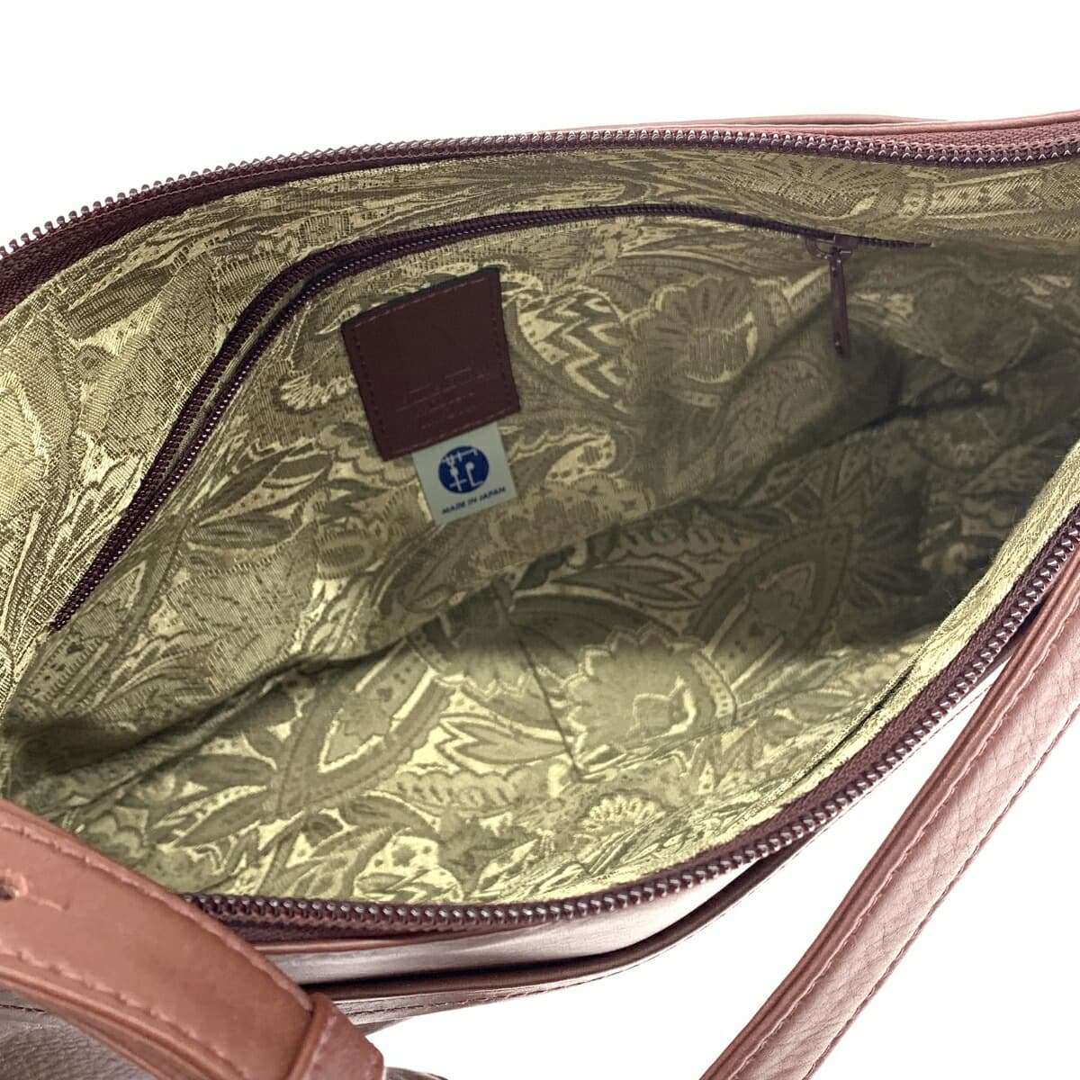 Nakazawa Bag Shoulder Bag Good Condition Leather Brown Women's 5