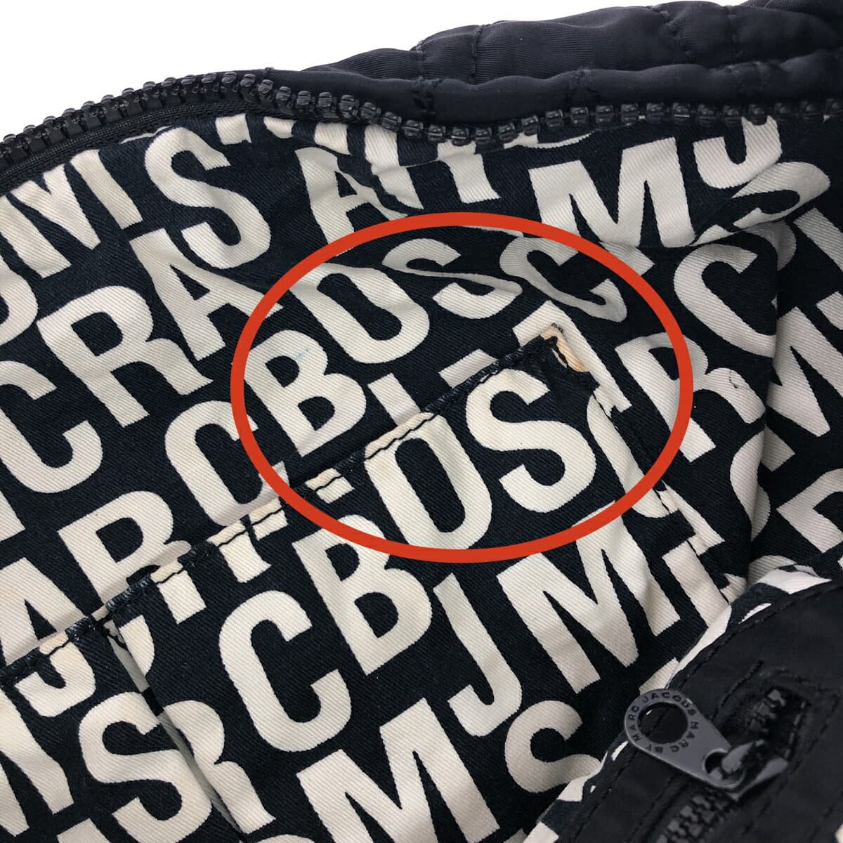 MARC BY MARC JACOBS Shoulder Bag Quilting/Nylon Black Ladies 9