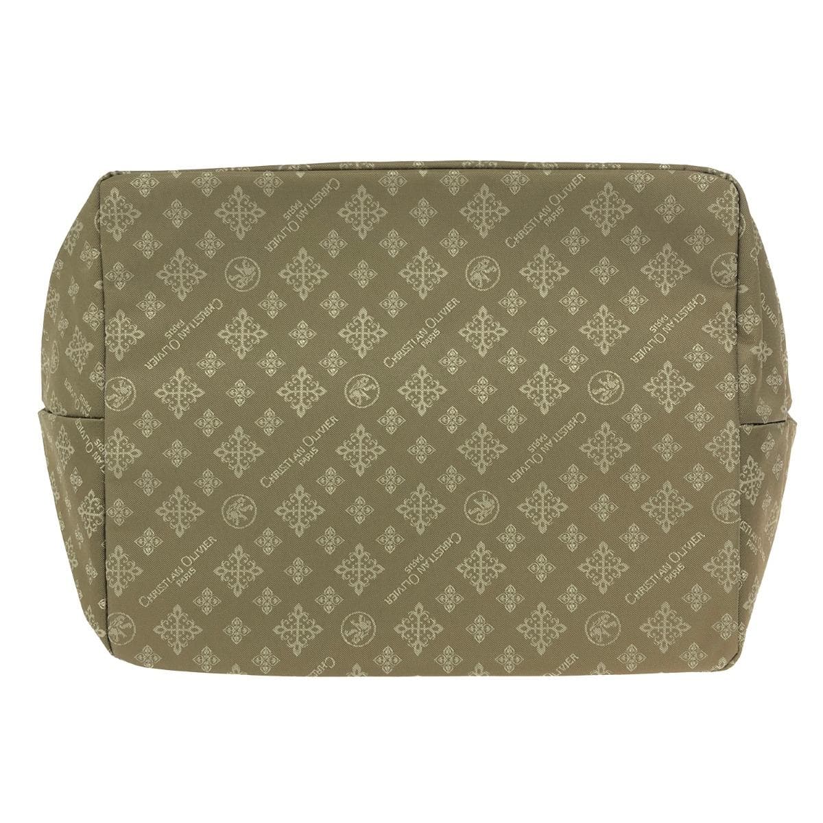 CHRISTIAN OLIVIER Tote Bag Excellent Condition Monogram/Nylon Olive Ladies 5