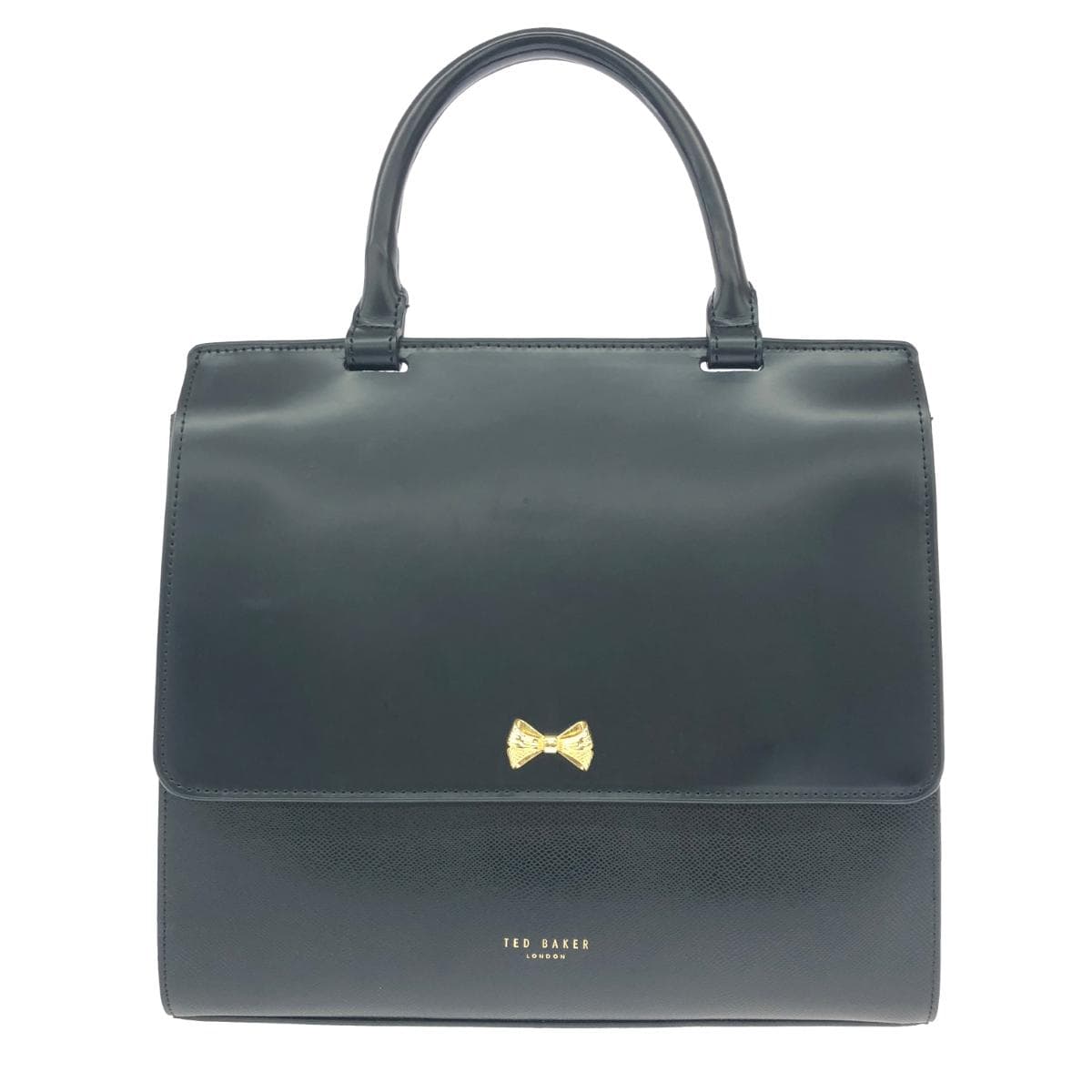 TED BAKER 2WAY bag in good condition, leather, black