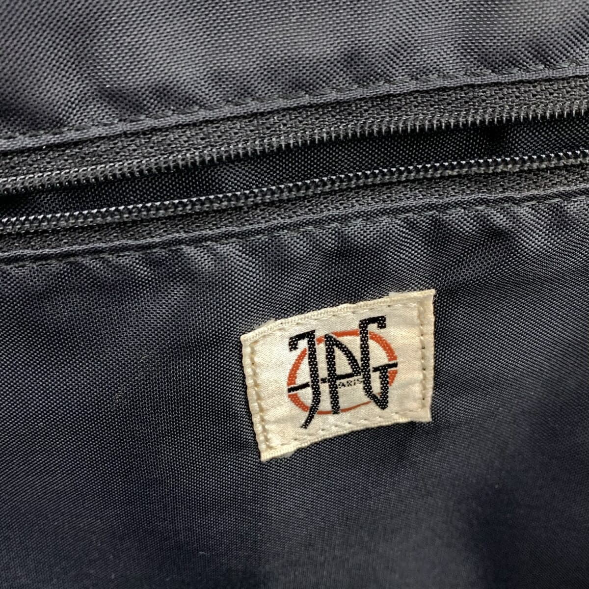 JEAN PAUL GAULTIER Multiway Backpack/Brief JPG Logo/Metal Handle/Nylon Black Unisex 6