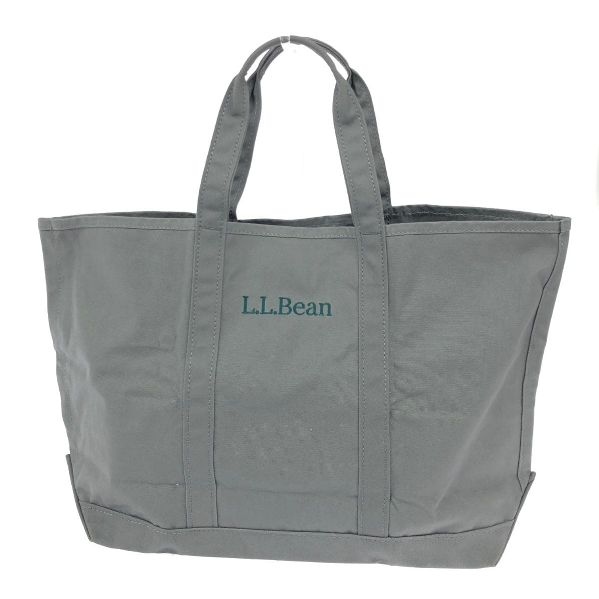 L.L.Bean Grocery Tote in Good Condition - Logo/Canvas - Gray - Unisex