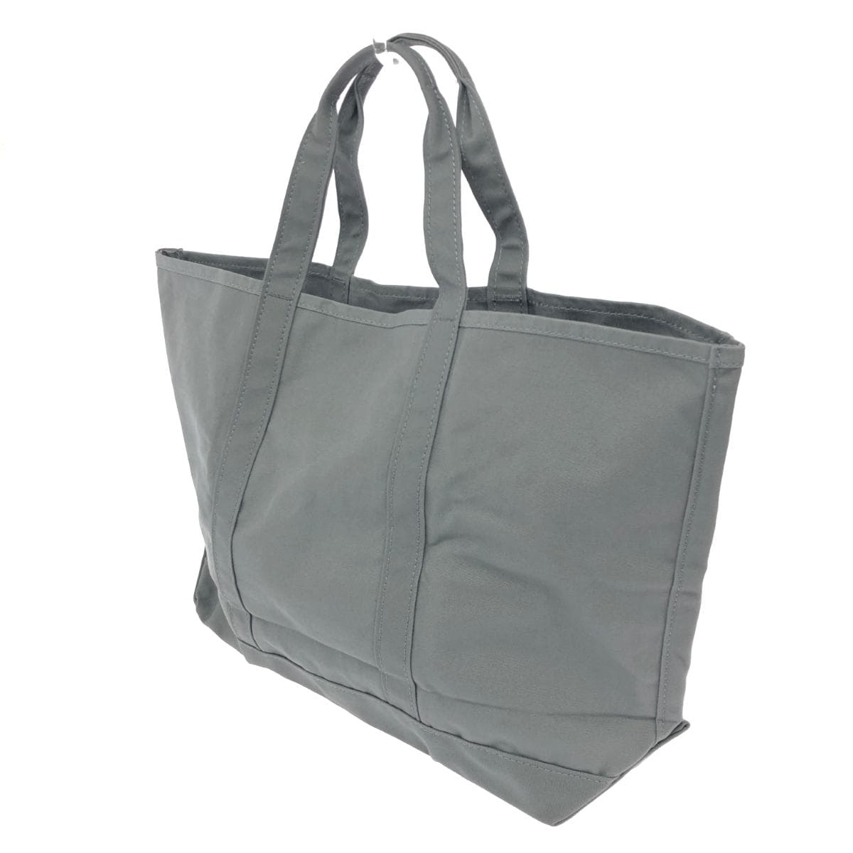 L.L.Bean Grocery Tote in Good Condition - Logo/Canvas - Gray - Unisex 3