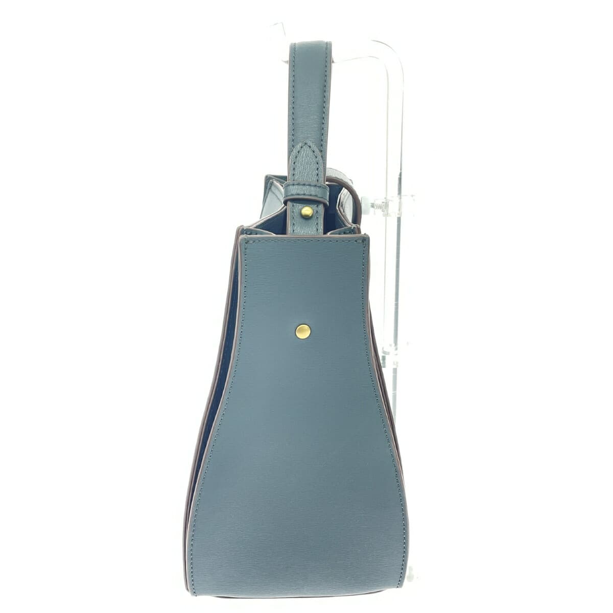 Samuel Ashley 2WAY Bag Leather Blue Women's 2