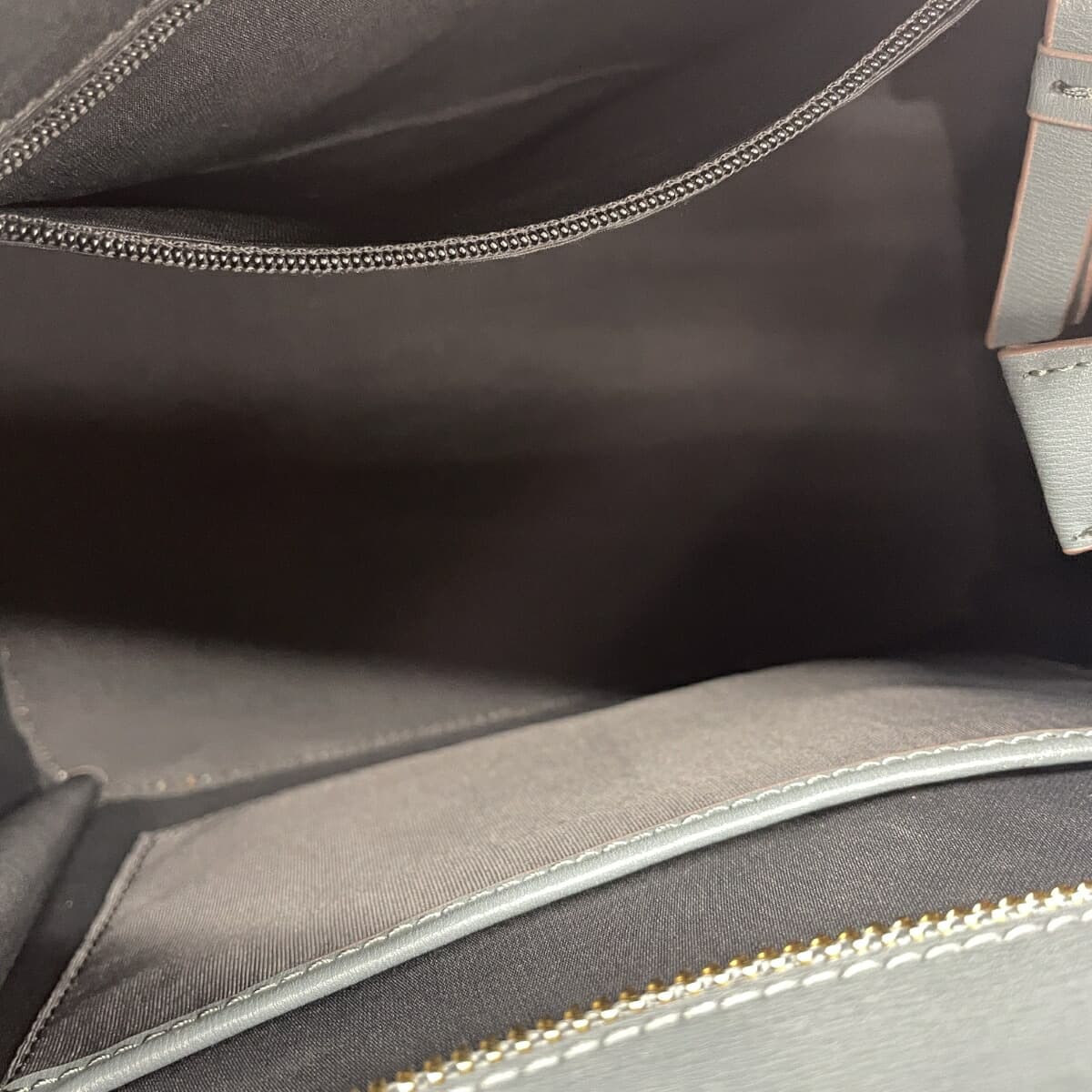 Samuel Ashley 2WAY Bag Leather Blue Women's 4