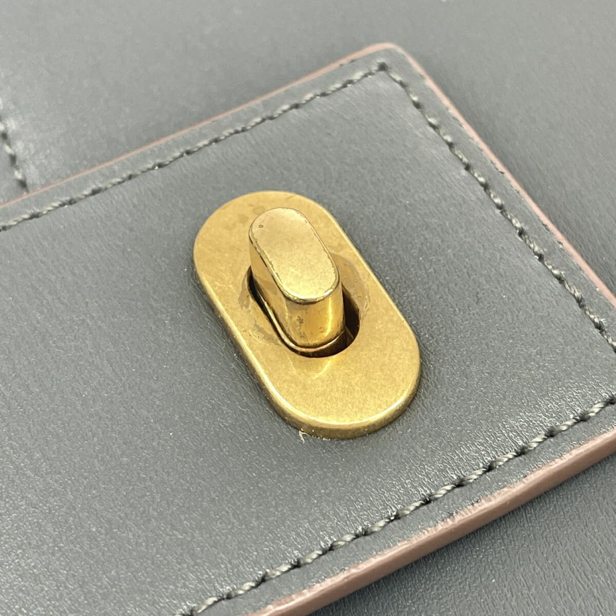 Samuel Ashley 2WAY Bag Leather Blue Women's 5