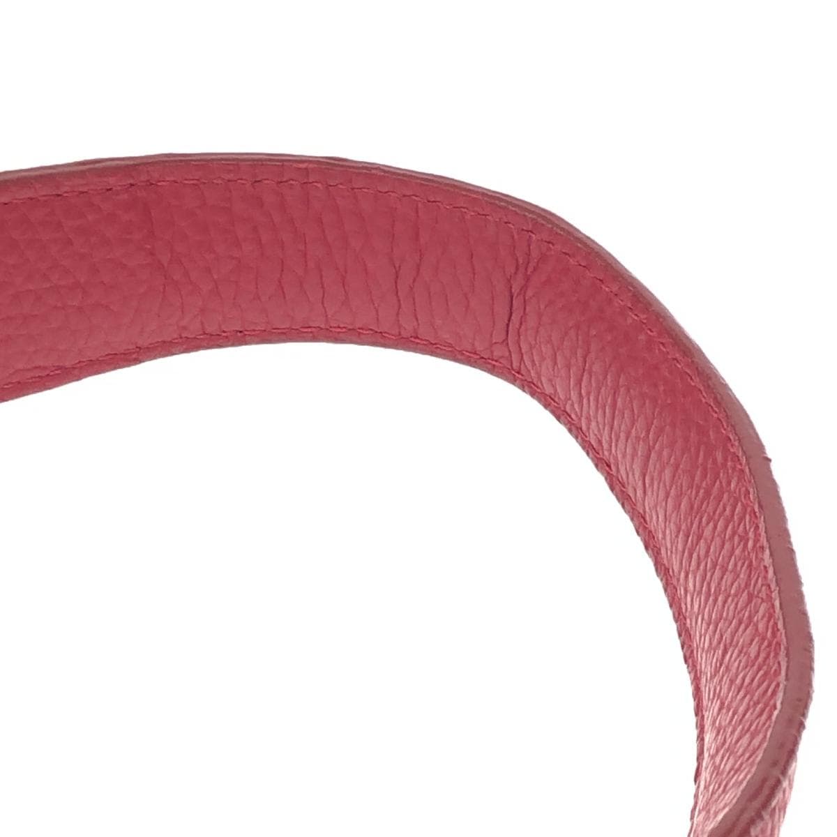 Fresca (Ginza Yoshinoya) Fresca One Shoulder Bag Like New Leather Red Women's 5