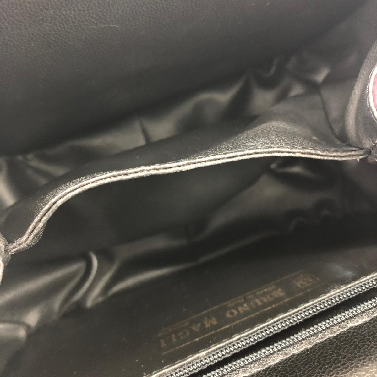 Bruno Magli shoulder bag, suede, bordeaux, ladies 4