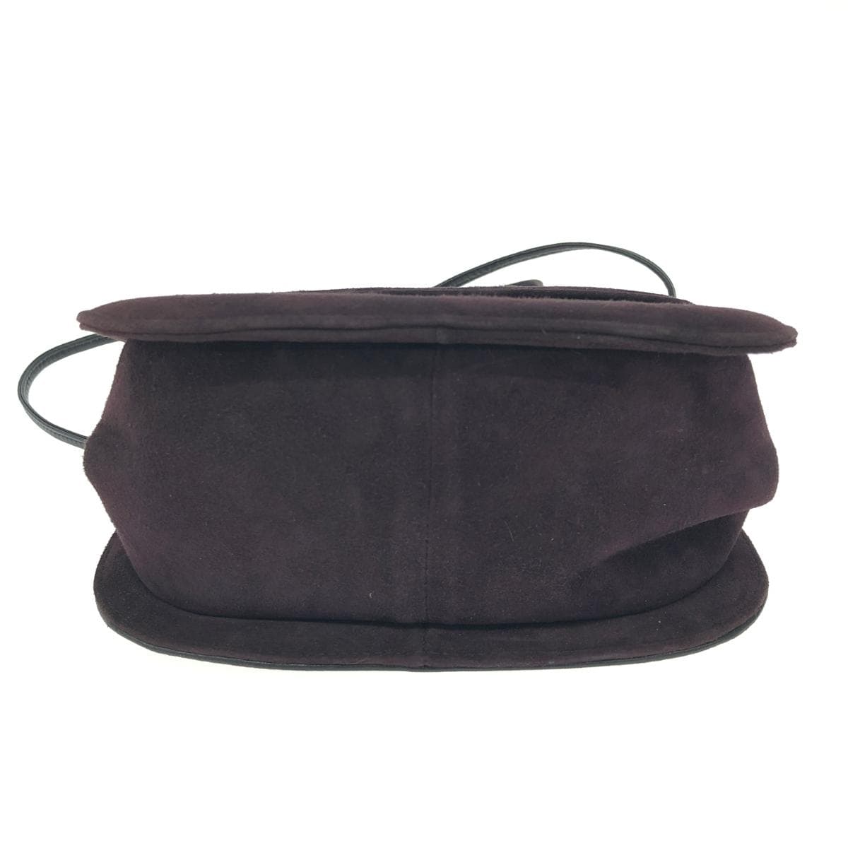 Bruno Magli shoulder bag, suede, bordeaux, ladies 6