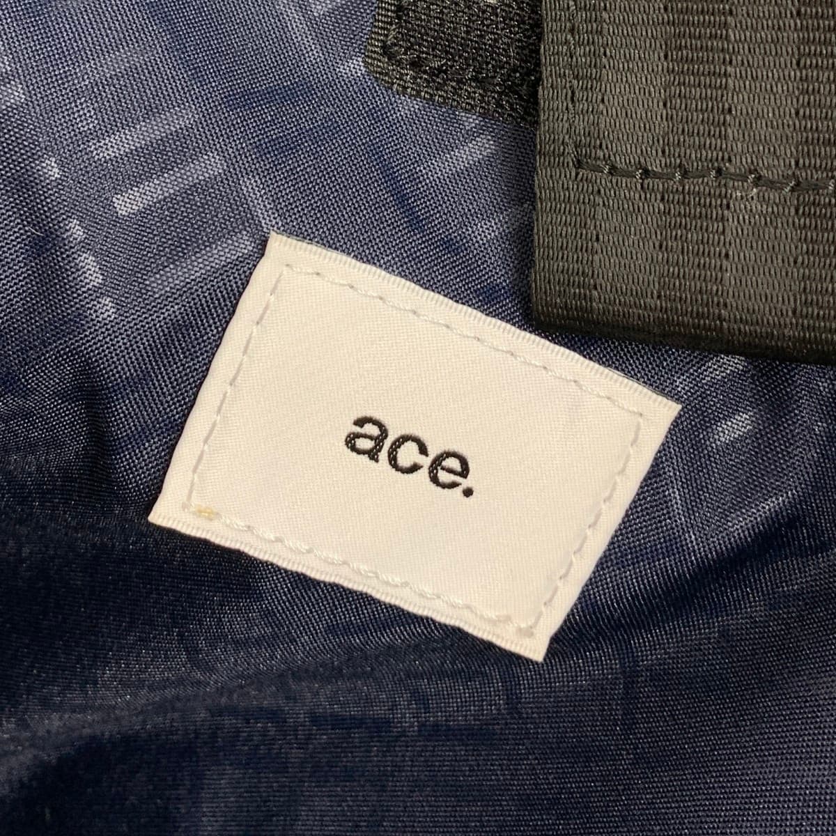 Ace backpack in excellent condition, nylon, black, men's 7
