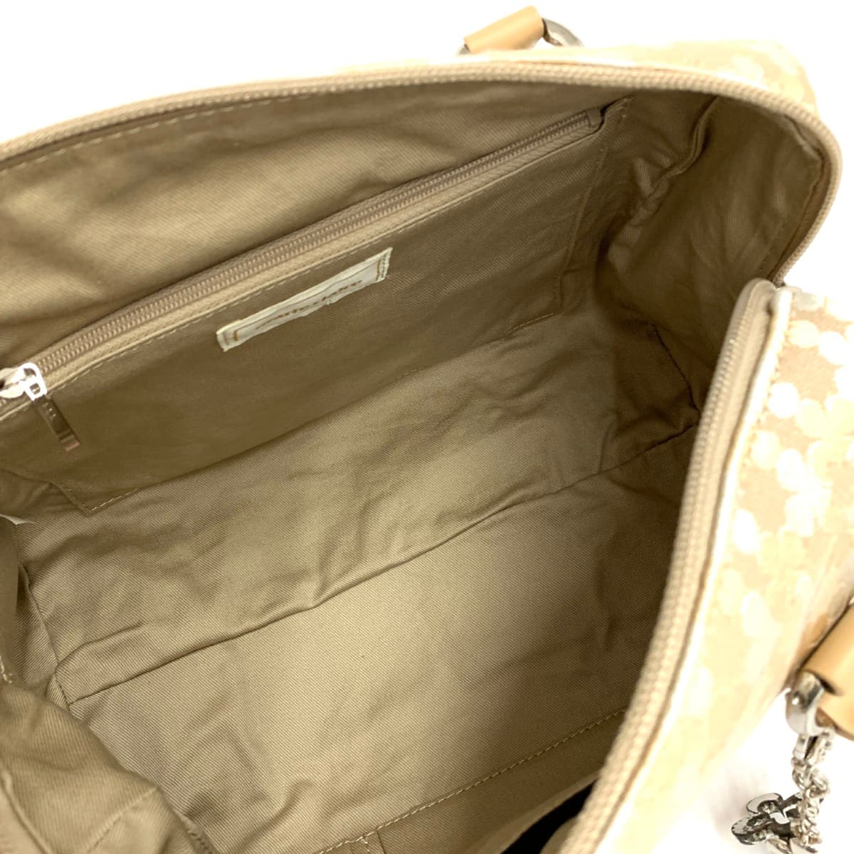 Marie Claire tote bag in excellent condition, Quo Ver/Jacquard, beige, for women 6