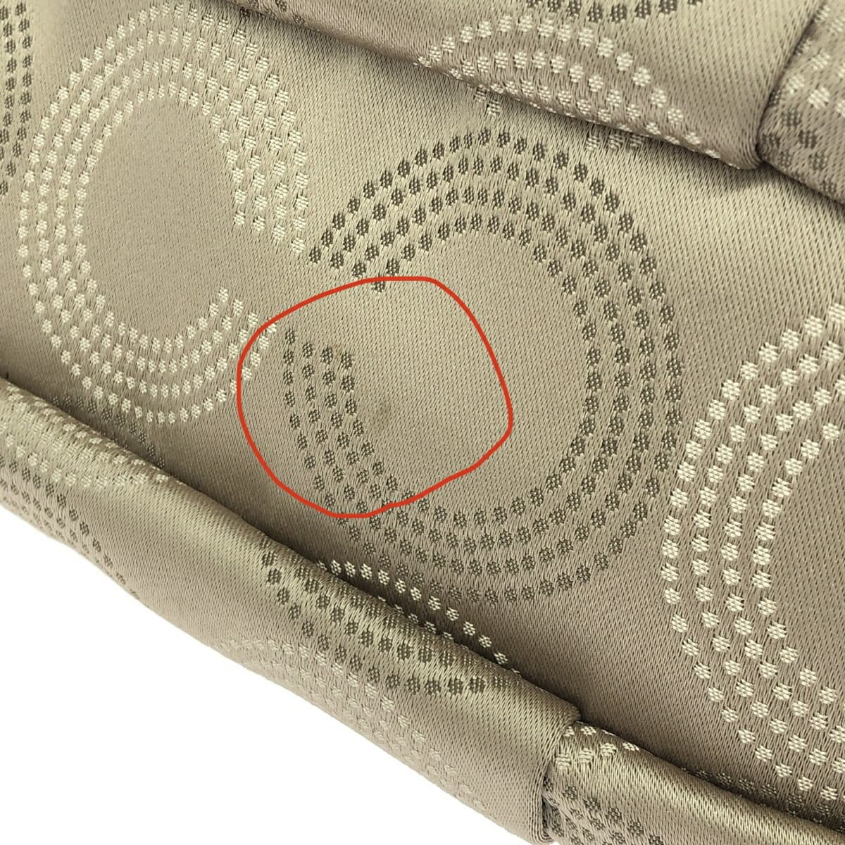 COACH 2WAY Handbag Op Art/Jacquard/Beige 15935 7