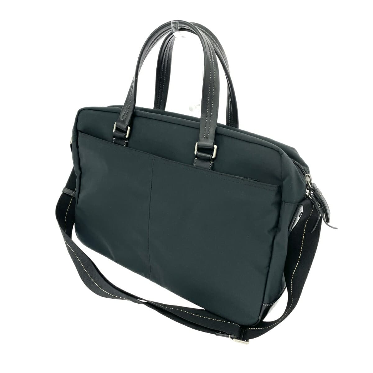 COACH 2WAY Bag Nylon Black Unisex 3