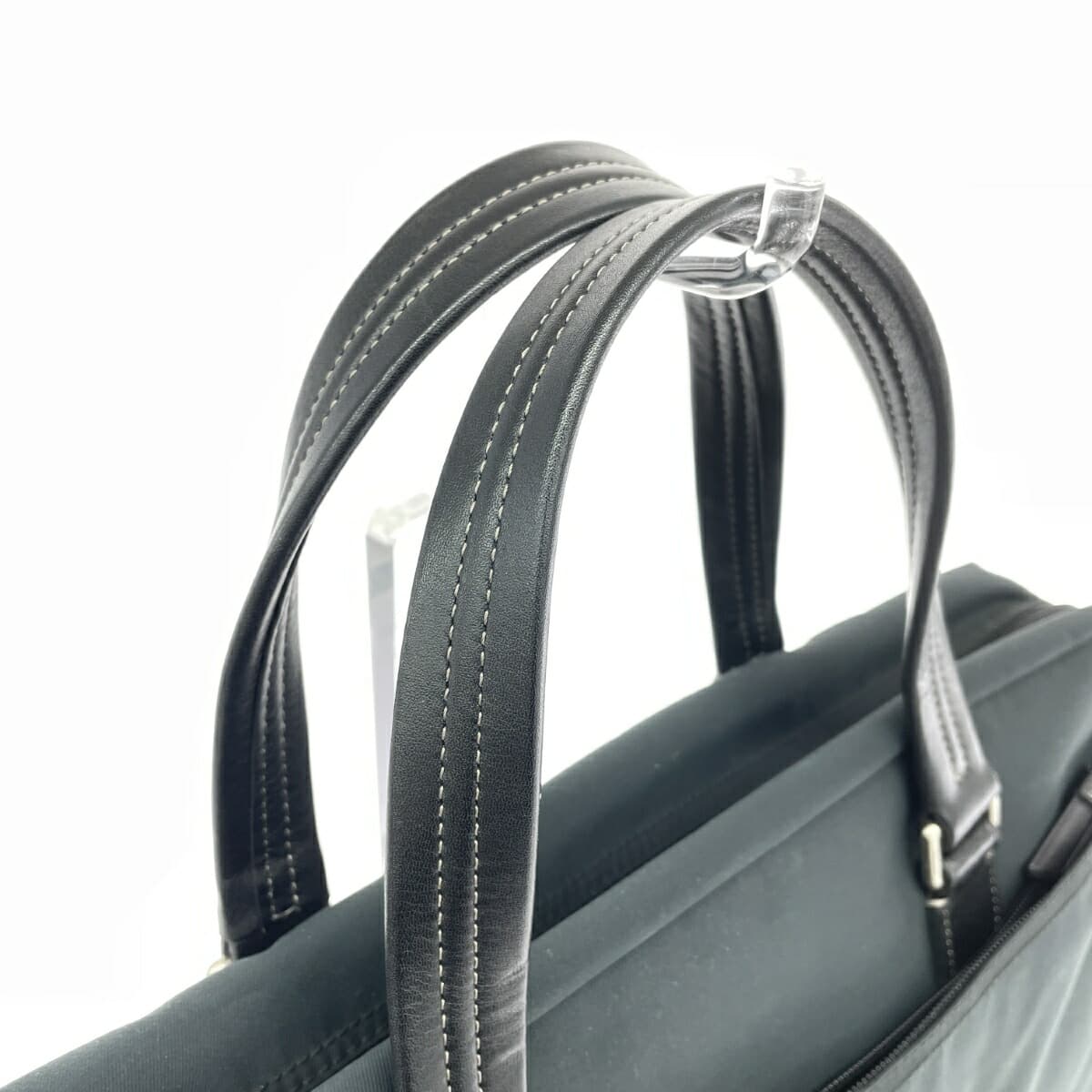 COACH 2WAY Bag Nylon Black Unisex 4