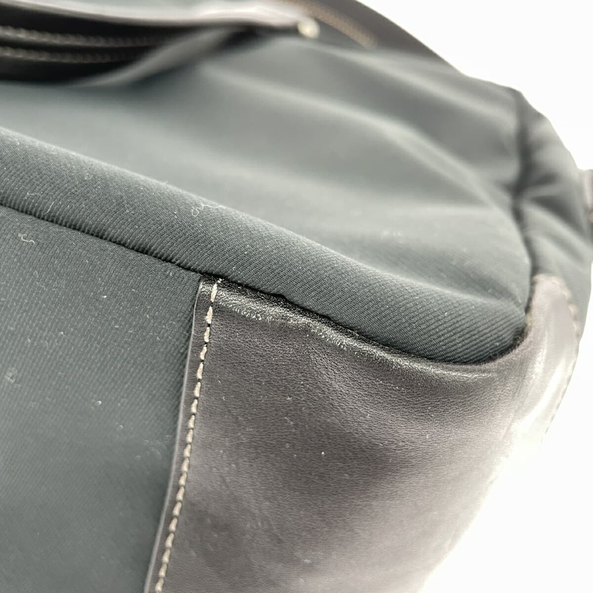 COACH 2WAY Bag Nylon Black Unisex 8