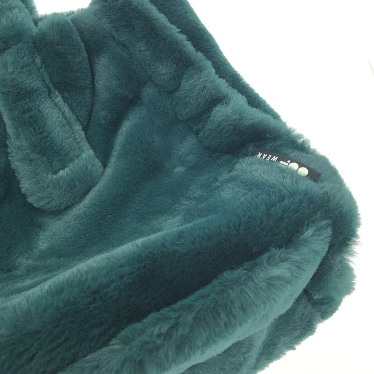 OOF WEAR Woof Wear Woof Wear / Tote Bag Unused Item Faux Fur Green Women's 7