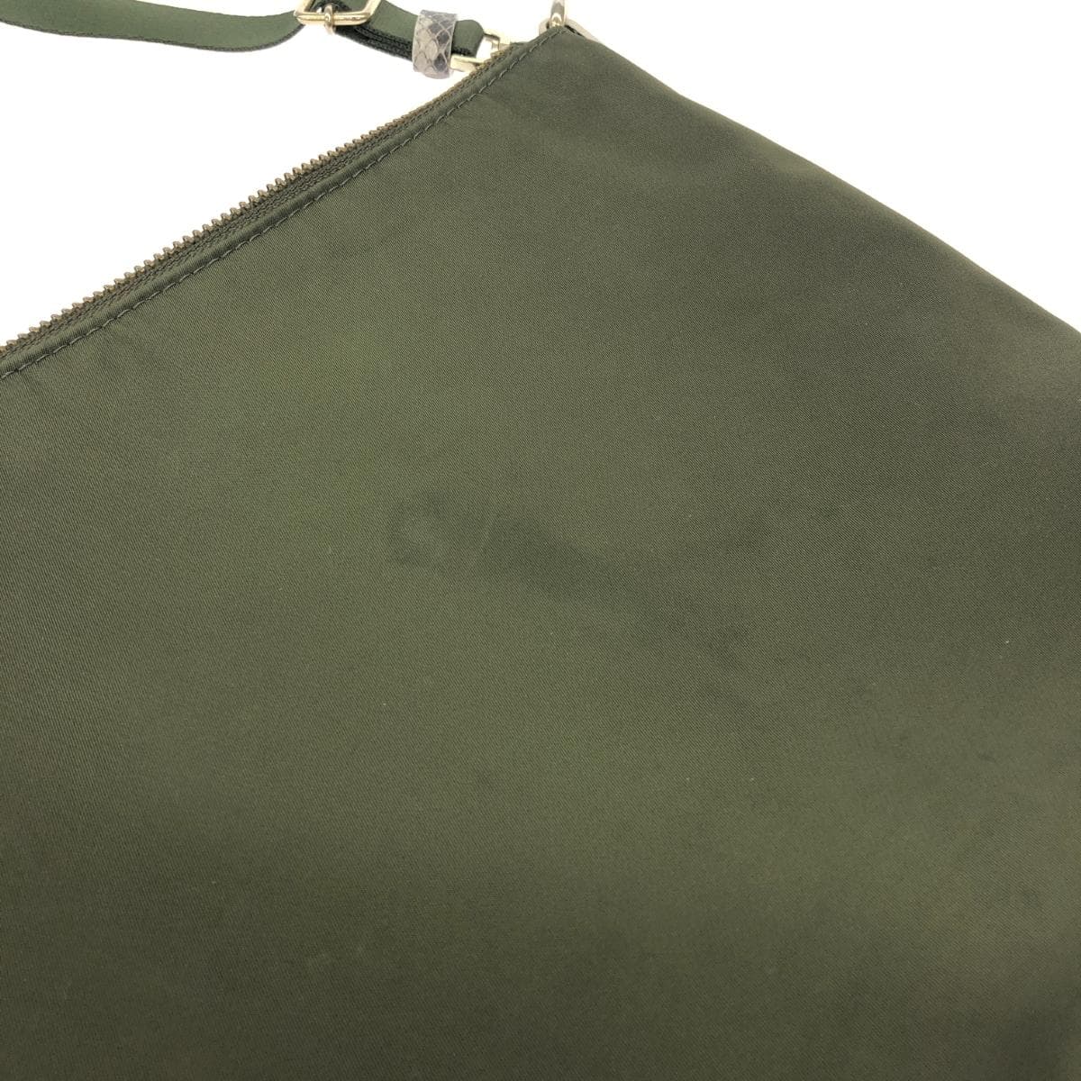 Russet LACIT shoulder bag monogram/reversible khaki/beige for women 6