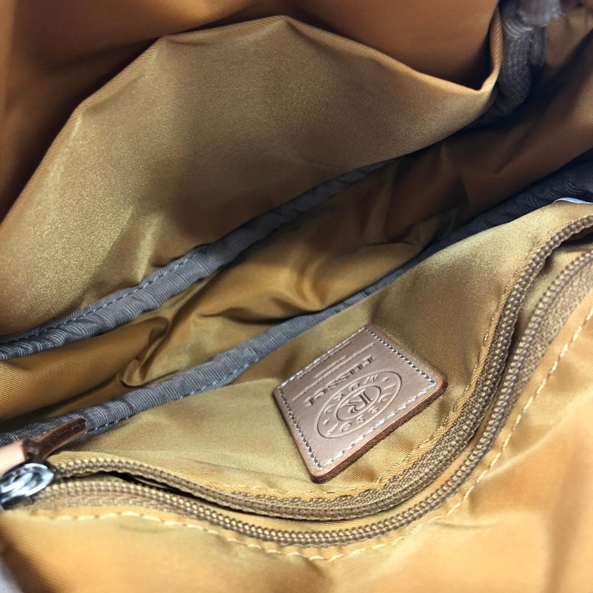 russet Rassitto Rassitto Muku/Round Shoulder Bag Horse Pattern/Nylon Green Ladies 4