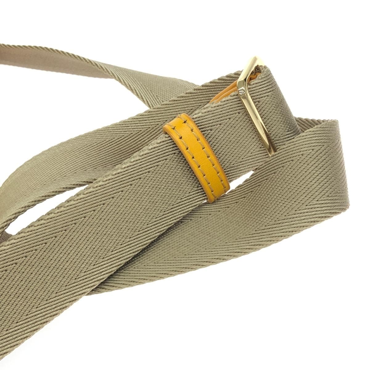 Russet LACIT 2WAY bag Monogram/Nylon Yellow Ladies 7