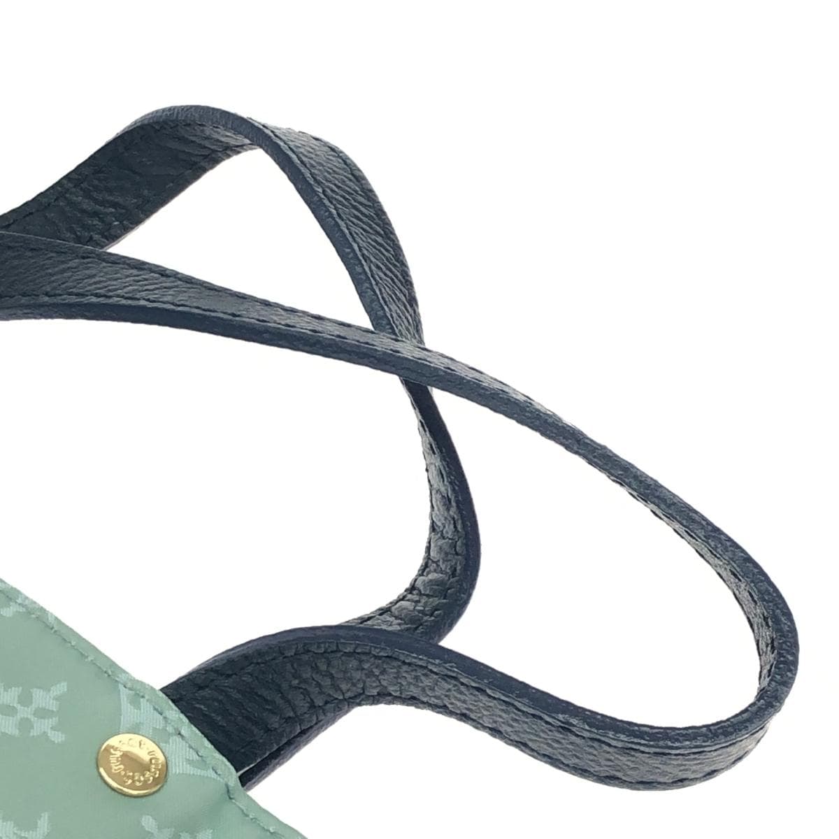 Russet Rassit 2WAY bag in good condition, monogram/nylon, green, for ladies 5