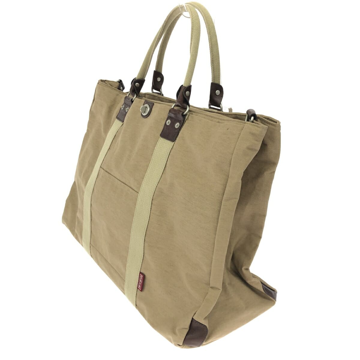 Canvas Workshop / Tote Bag Good Condition Beige Men's 3