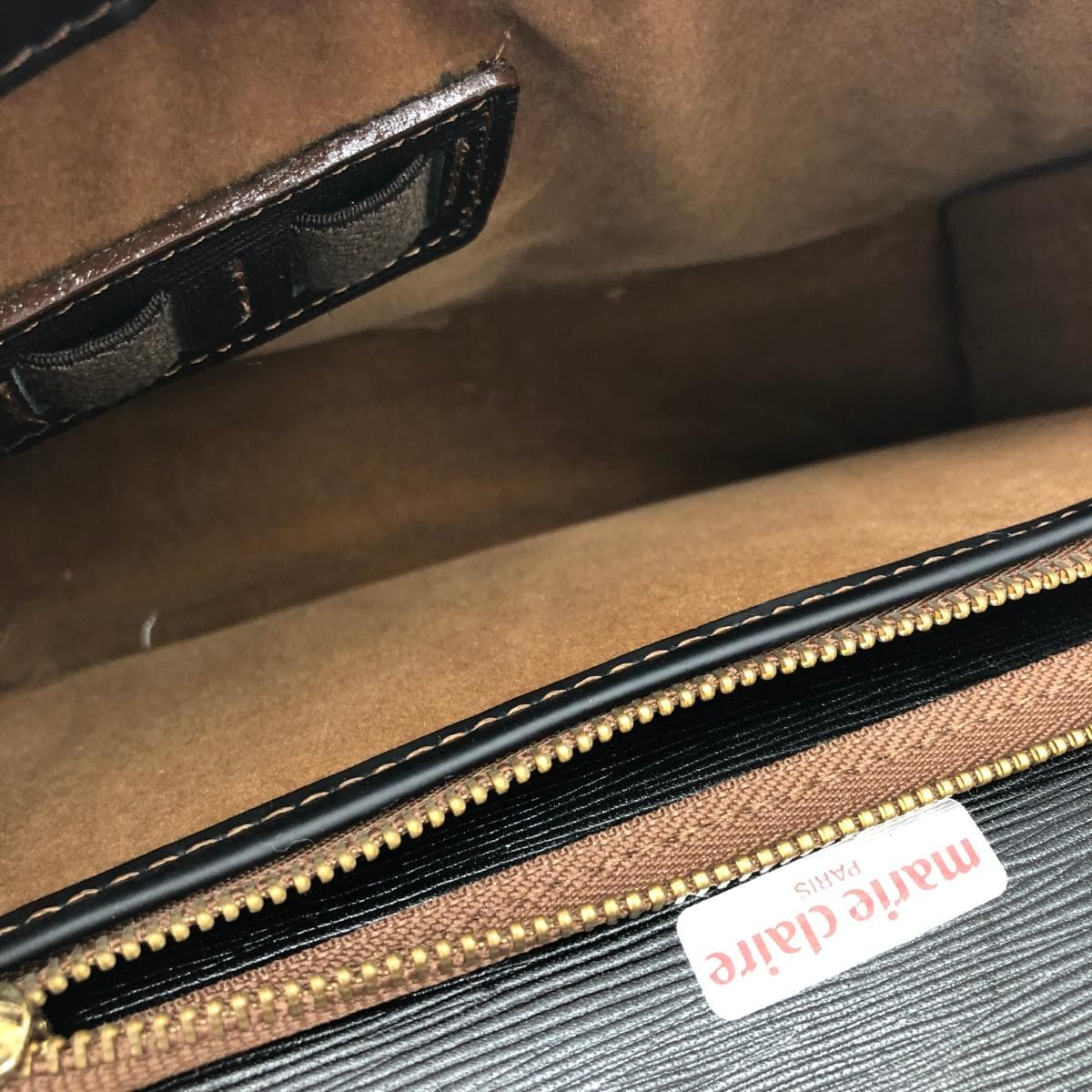 Marie Claire Shoulder Bag PVC Black for Women 4