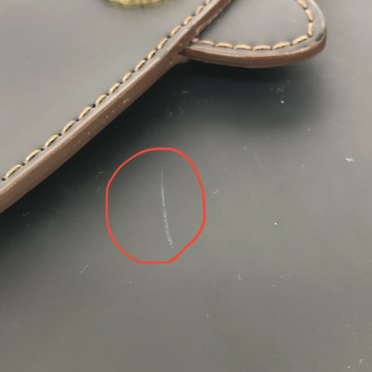 Marie Claire Shoulder Bag PVC Black for Women 7