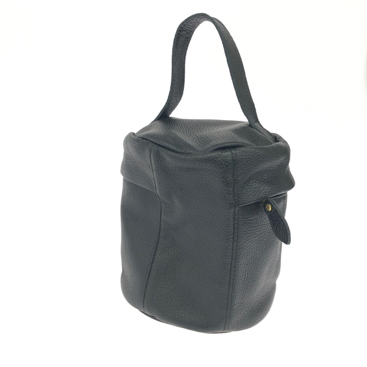 MARINEDAY Marine Day Marine Day / Bucket Bag Good Condition Leather Black Women's 3